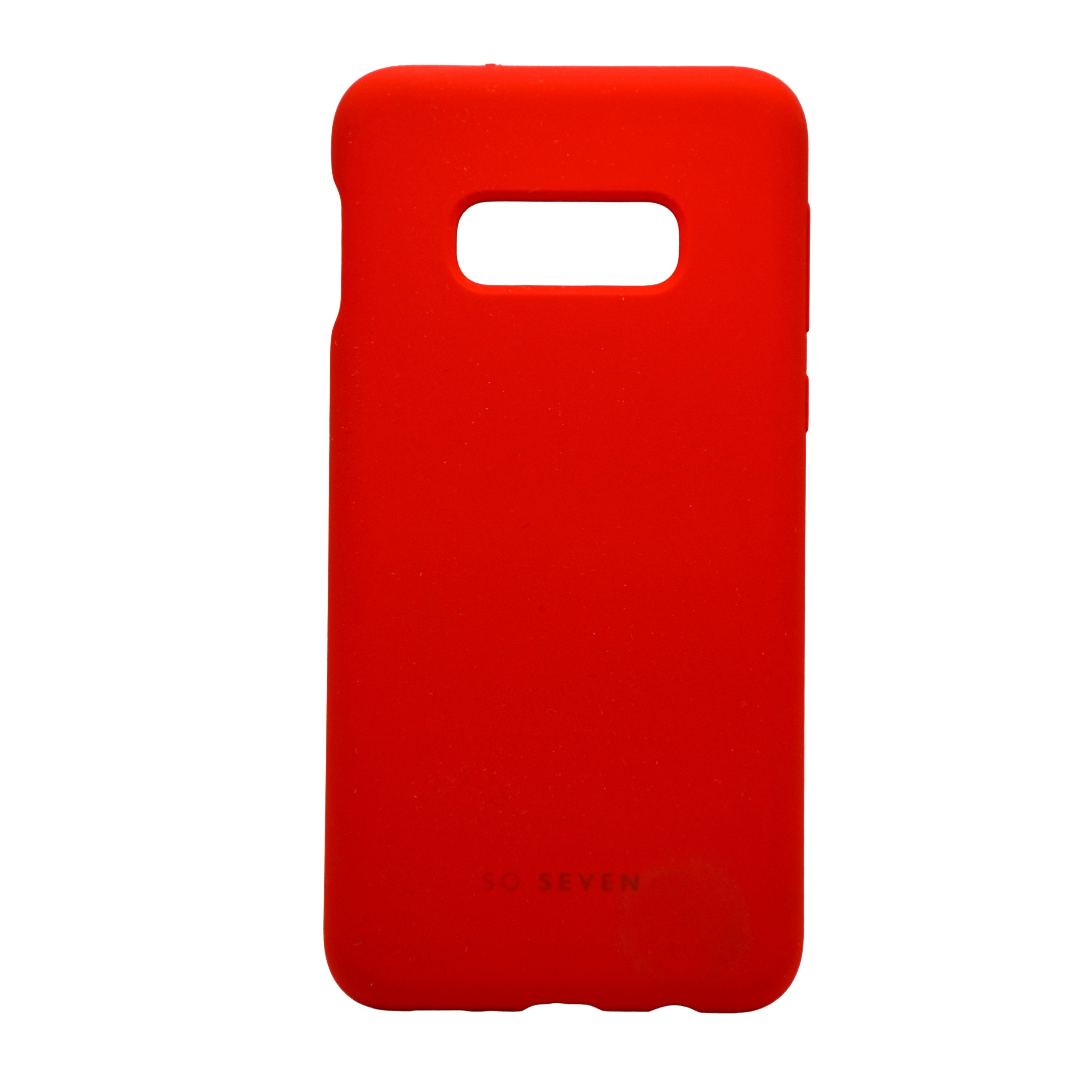 Czerwone etui So Seven Smoothie na Samsung Galaxy S10e - widok z tyłu