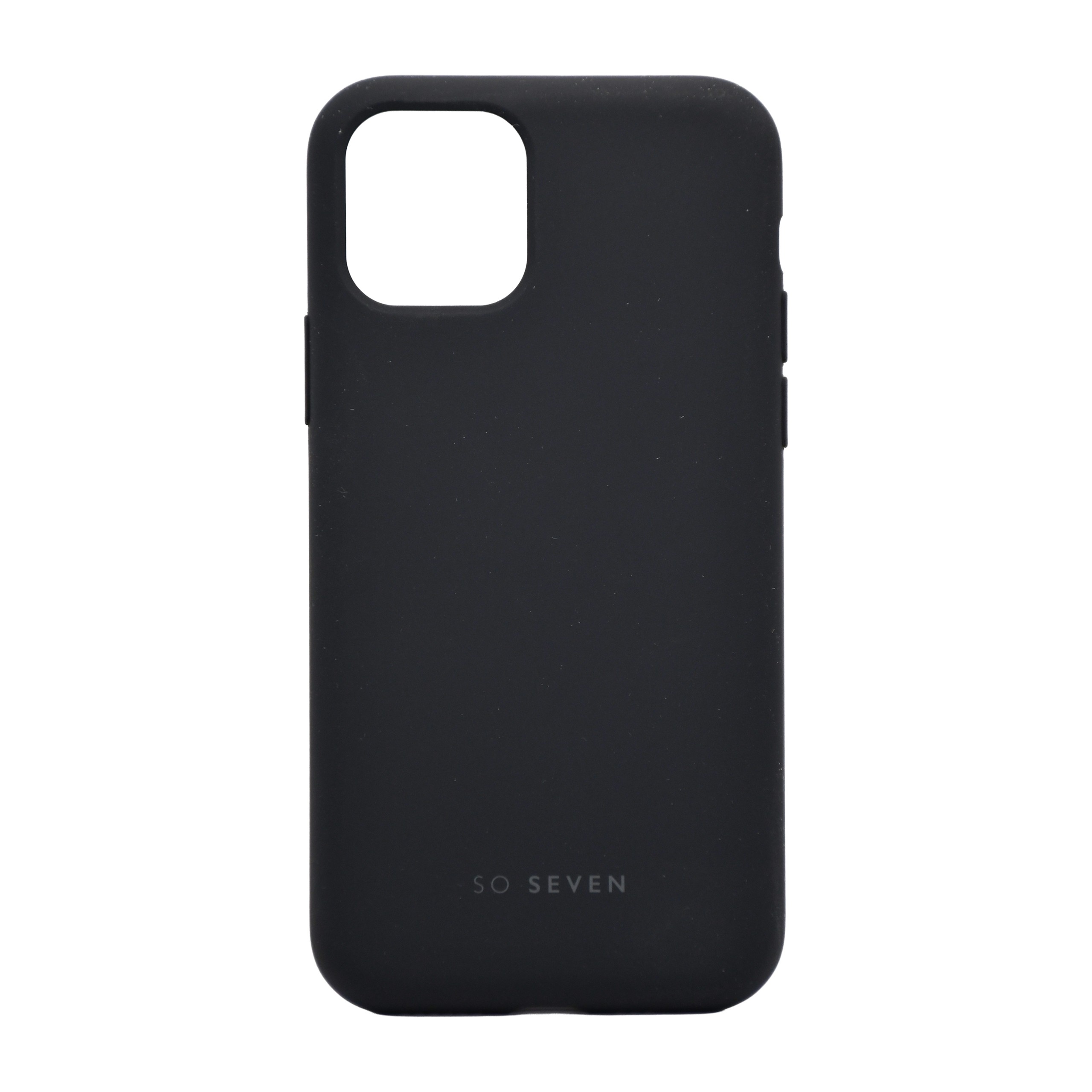 Czarne etui So Seven Smoothie do iPhone 11 Pro - widok z tyłu.
