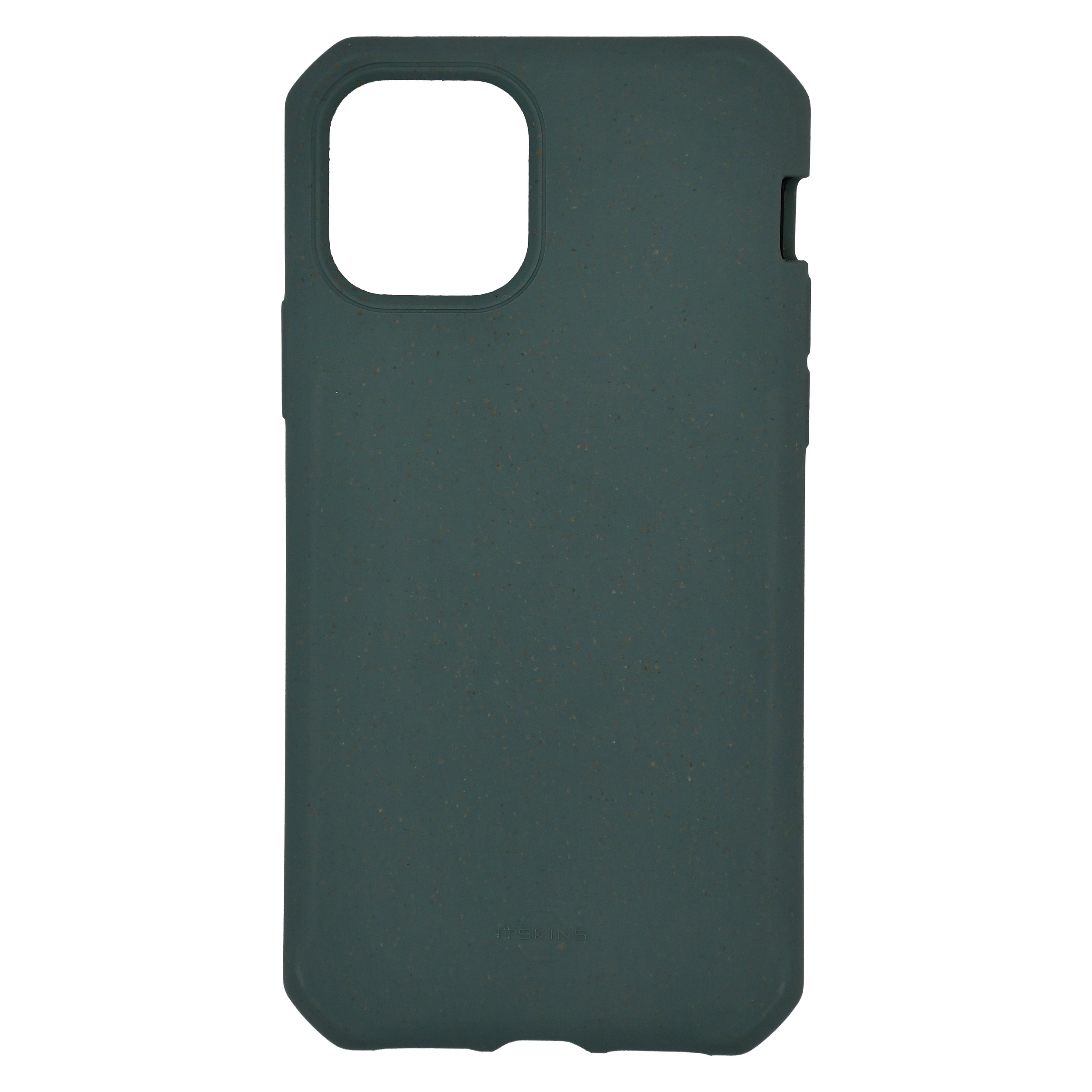 Zielone etui ITSKINS Feronia Bio do iPhone 11 Pro - widok z tyłu.