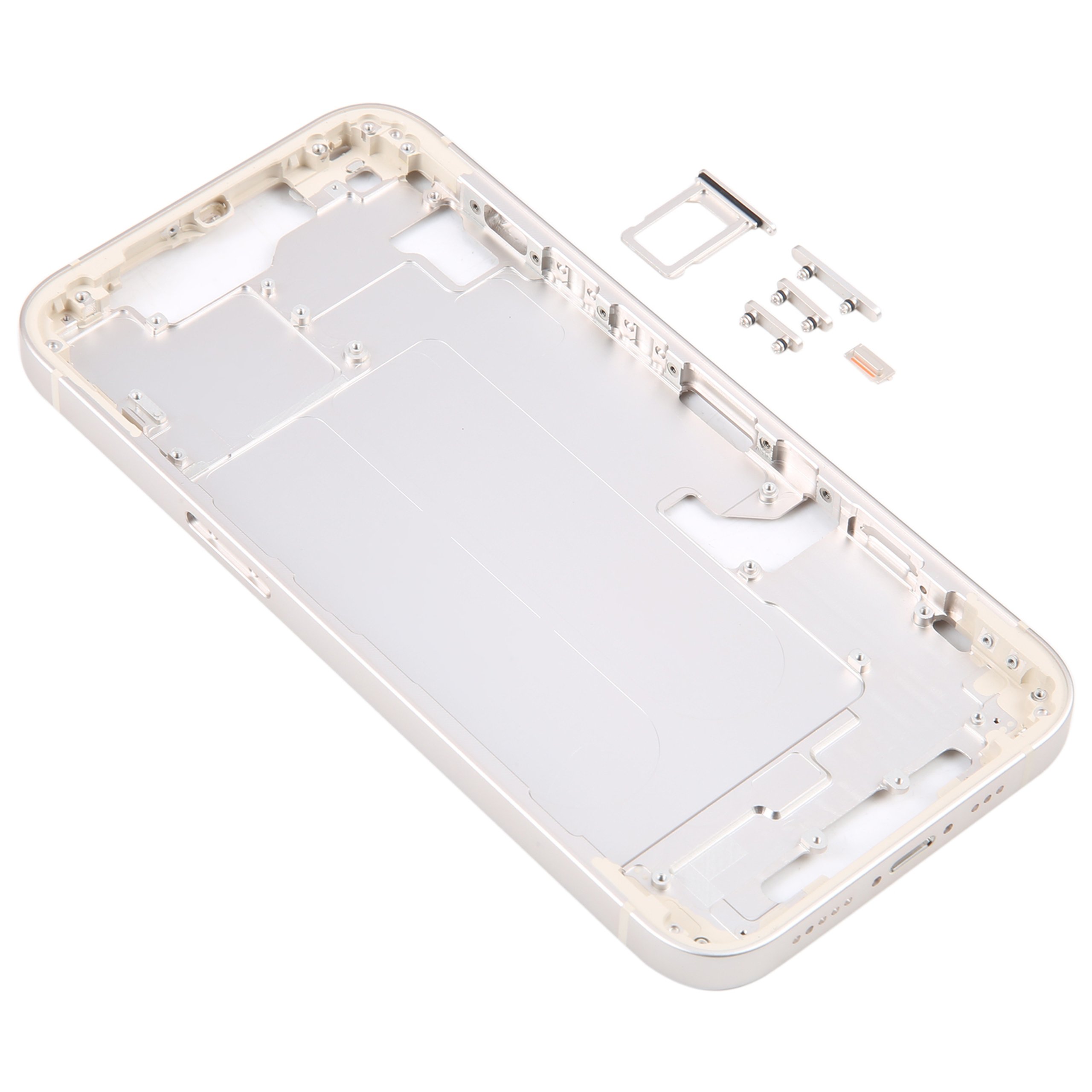 Klapka baterii iPhone 16 czarna – widok tyłu