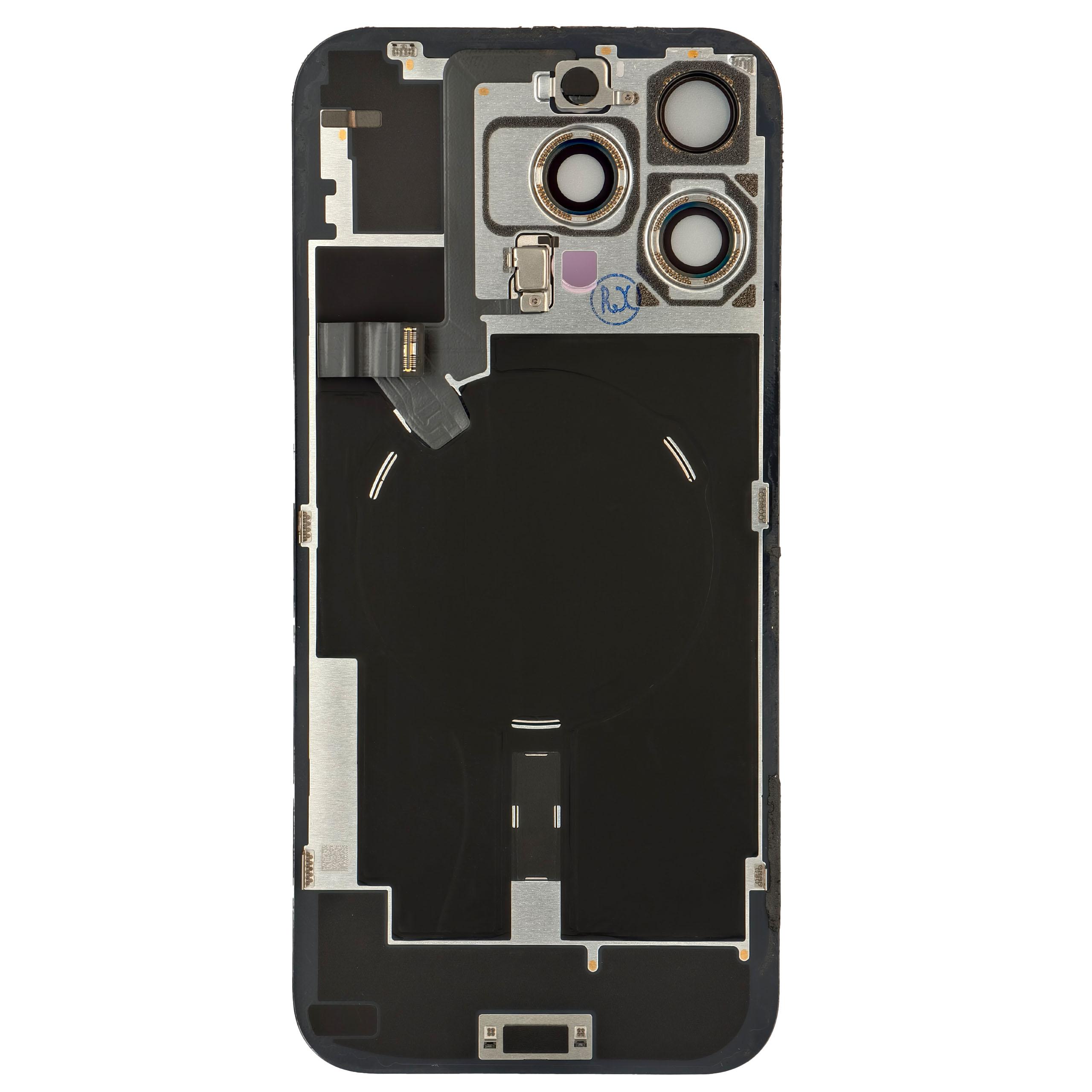Klapka baterii iPhone 16 Pro biała – widok tyłu